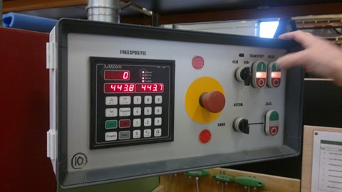 machine instellen